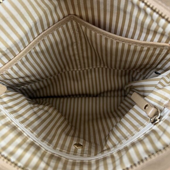 KATE SPADE Leather Crossbody Purse Cobble Hill Tenley Handbag Tan Minimalist - Picture 14 of 16